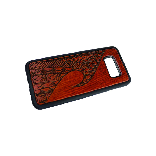 Samsung Galaxy S8 - Wood Phone Cover - Waves of the Pacific - Toka Creates